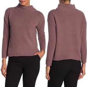 Catherine Malandrino Chenille Sweater Dusty Mauve